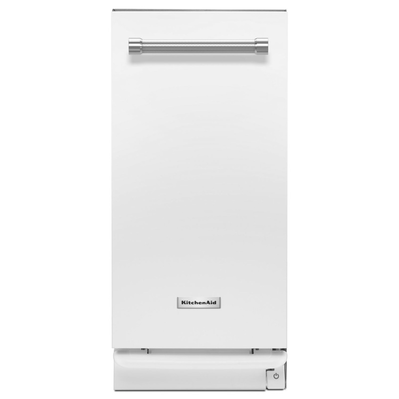 Kitchenaid KTTS505EWH 1.4 Cu. Ft. Built-In Trash Compactor White