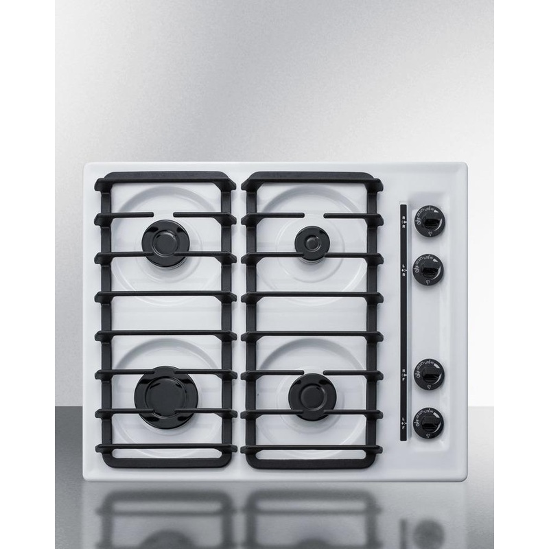 Summit WTL033S 24″ Wide 4-burner Gas Cooktop
