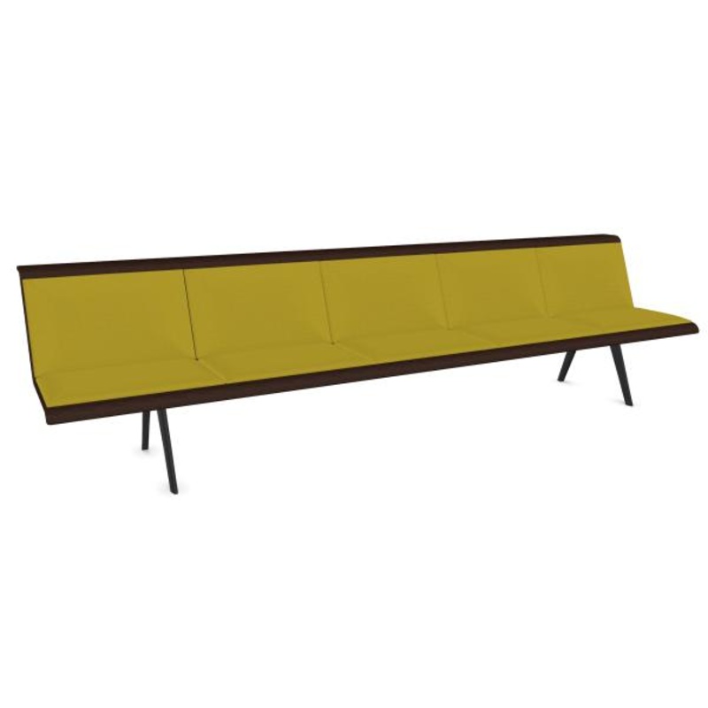 Zinta 5 Seats Waiting Bench Wood 4502