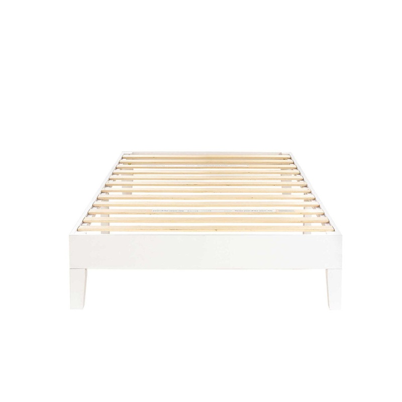 Amaryn Solid Wood Platform Bed Lark Manor Color: Light Natural Size: Twin