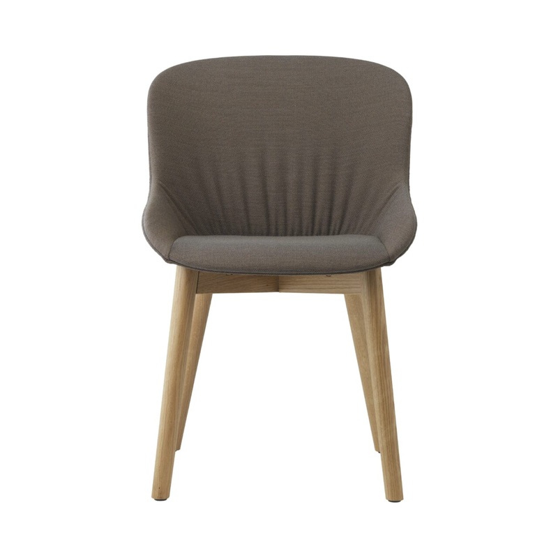 Hyg Comfort Wood Base Chair Full Upholstered