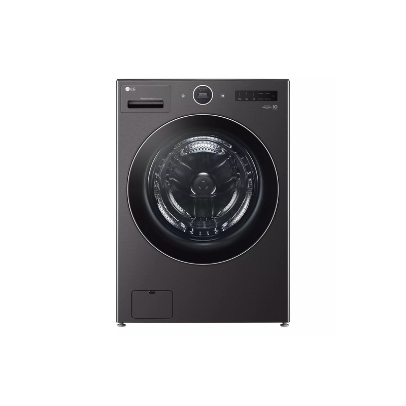 Lg WM6998HBA Ventless Washer/Dryer Combo LG WashCombo All-in-One 5.0 cu. ft. Mega Capacity with Inverter HeatPump Technology and Direct Drive Motor