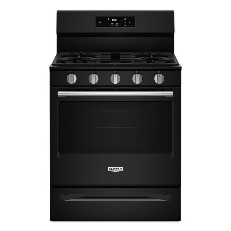 Maytag MFGS4030RB 30-Inch Wide Gas Range With Steam Clean – 5.0 Cu. Ft.