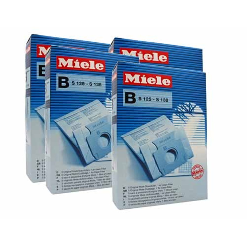 Miele Vacuum Cleaner Bags Type B – 20 Pack