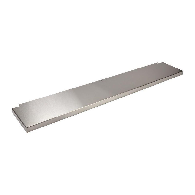 Whirlpool W10115777 Stainless Steel Backsplash