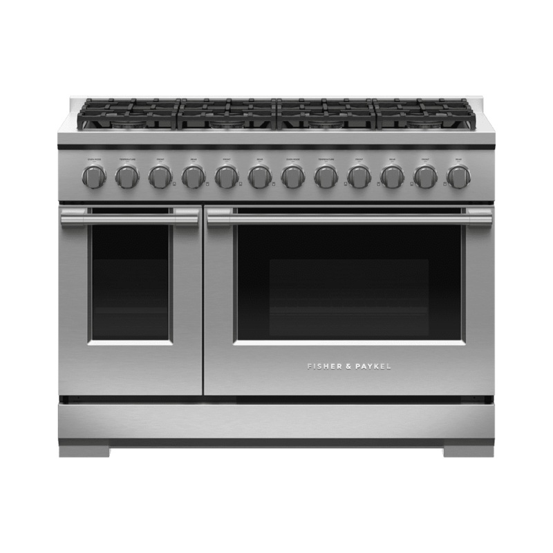 Fisher & Paykel RGV3488L Gas Range, 48″, 8 Burners, Lpg