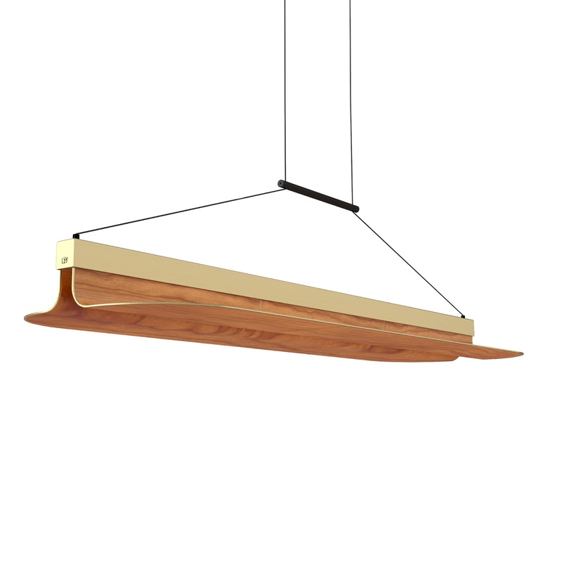 Omma Long Leaf LED Pendant Light