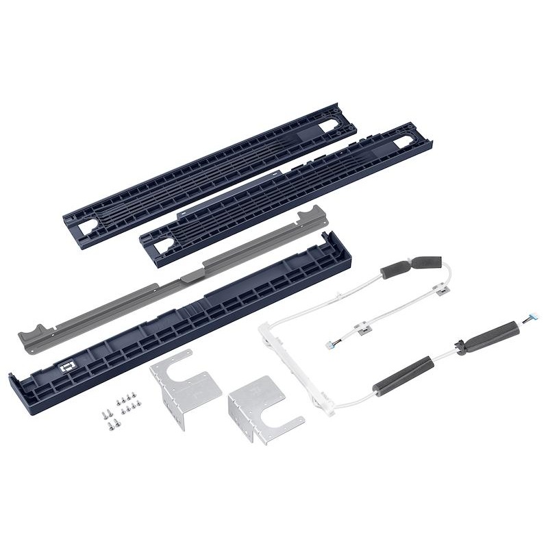 Samsung SKK9ALD Bespoke Heat Pump Stacking And Multicontrol Combo Kit In Brushed Navy