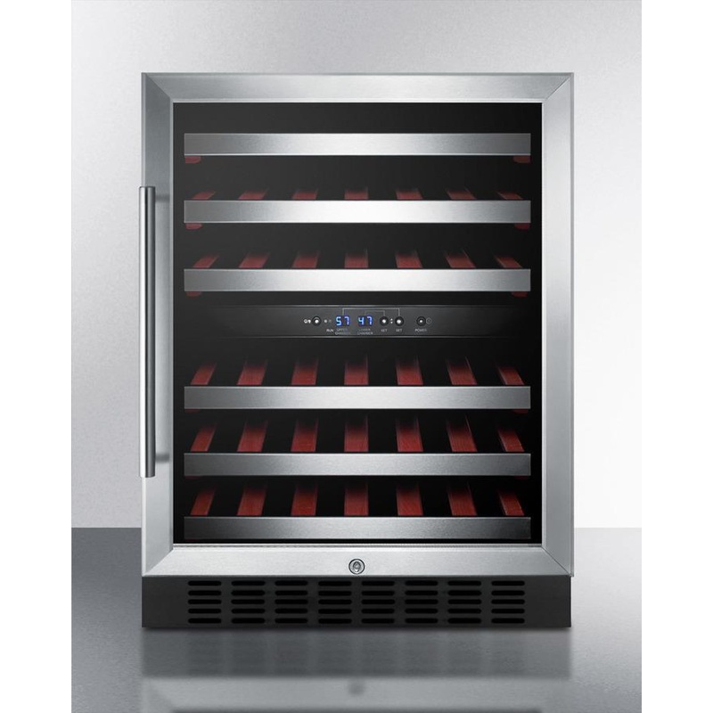 Summit SWC530BLBIST 24″ Wide Built-in Wine Cellar