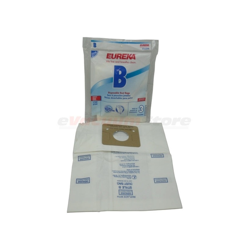 Eureka Vacuum Cleaner Bags Style B 18 Pack Genuine