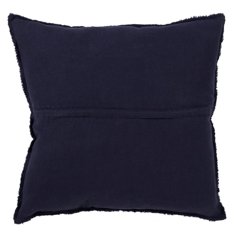 Filia Linen Throw Pillow Birch Lane Color: Midnight Blue