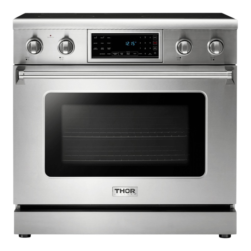 Thor Kitchen TRE3601 Thor Kitchen 36-Inch Tilt Panel Professional Electric Range – Tre3601