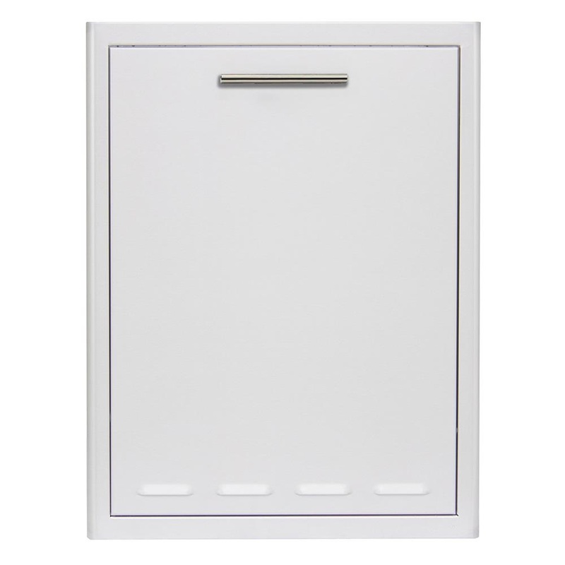 Blaze Grills BLZTRLPDRWH Blaze 18-Inch Roll Out Trash/Propane Tank Storage Drawer