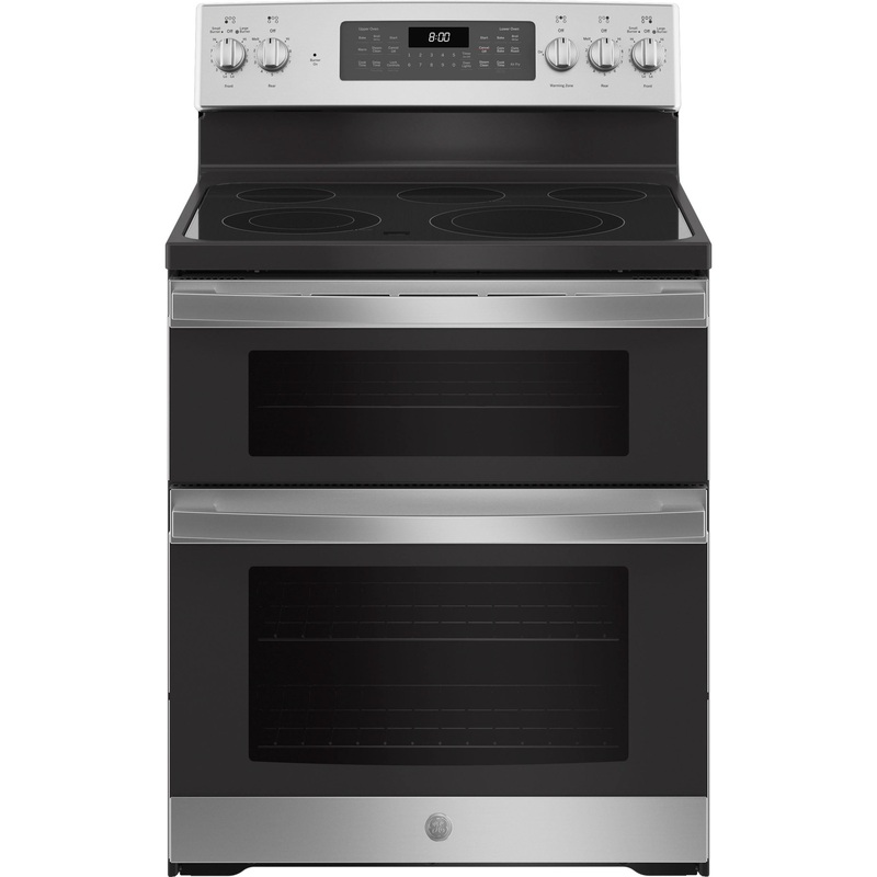 JBS86SPSS GE 30″ Free-Standing Electric Double Oven Convection Range