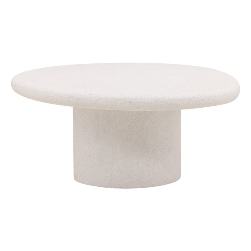 Modern Minimalist Bamboo-Top Caf Table