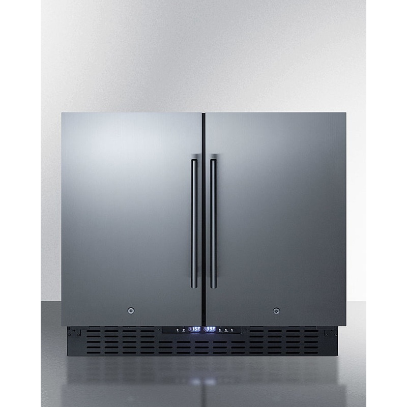 Summit FFRF36 36″ Wide Built-In Refrigerator-Freezer