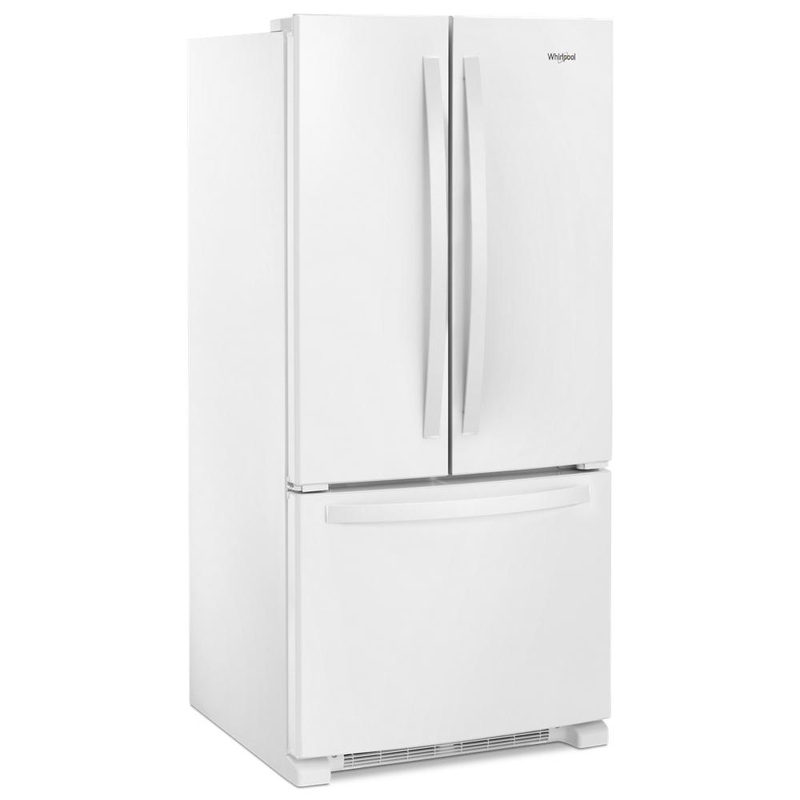 Whirlpool WRFF5333PW 33-inch Wide French Door Refrigerator – 22 cu. ft.