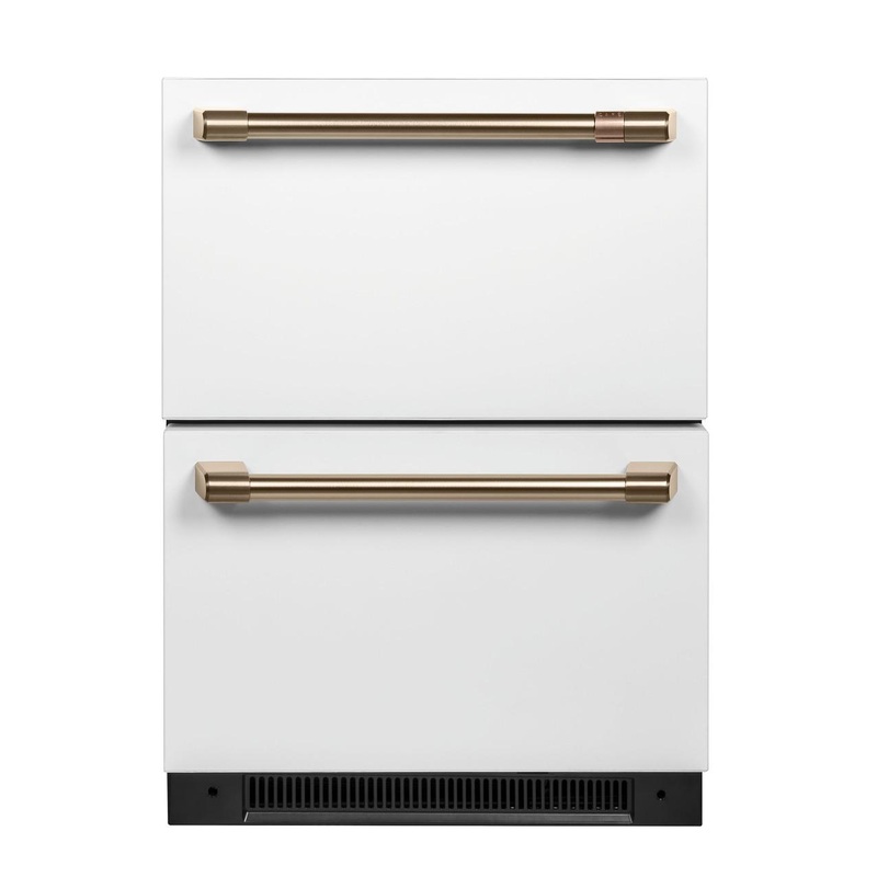Cafe CDE06RP4NW2 CAF(EBACK) 5.7 Cu. Ft. Built-In Dual-Drawer Refrigerator