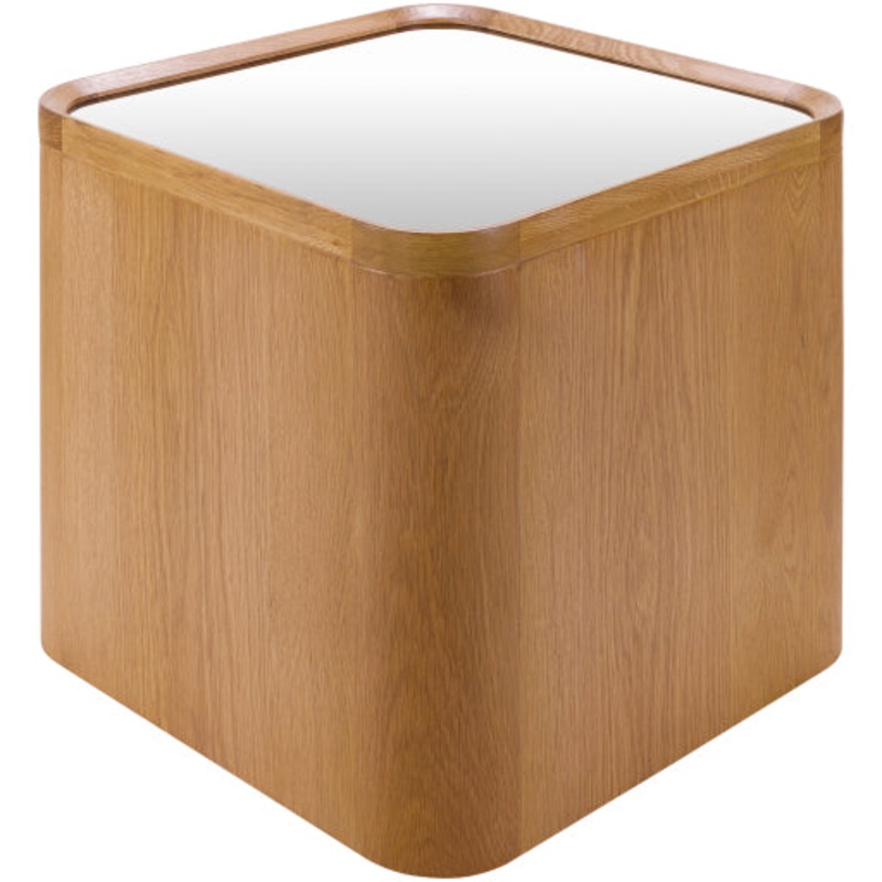 Keres Modernist 18H x 20W x 20D Accent Table