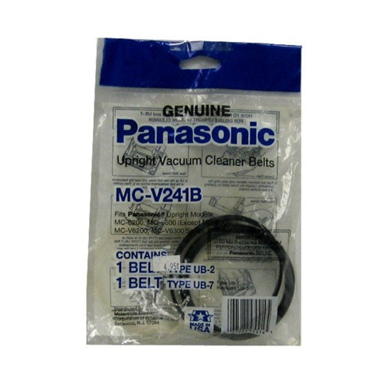 Panasonic Type UB2 and UB7 Belts – 2 Pack
