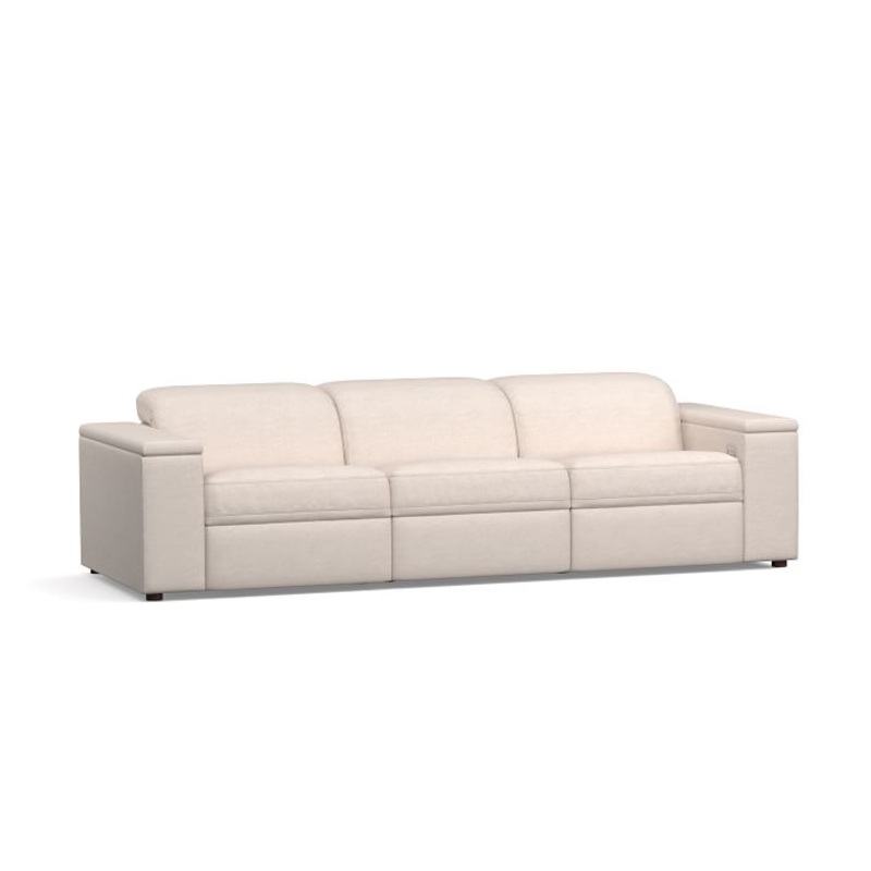 PB Ultra Lounge Square Arm Upholstered Reclining Sofa