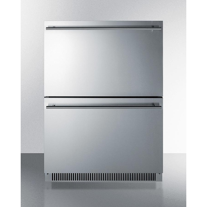 Summit ADRD24 24″ Wide 2-drawer All-refrigerator, ADA Compliant