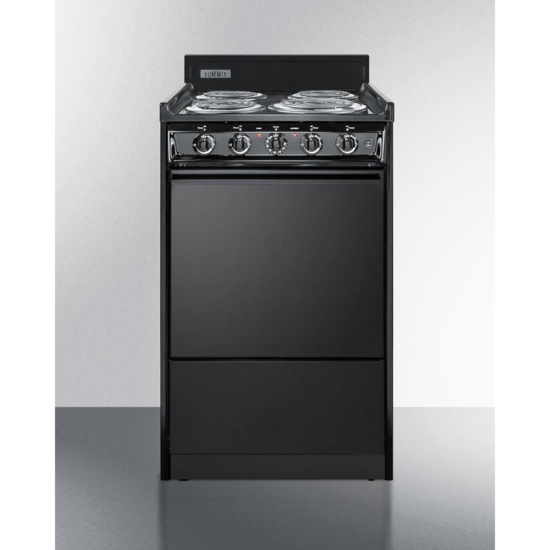 Summit TEM110C 20″ Wide Electric Coil Range