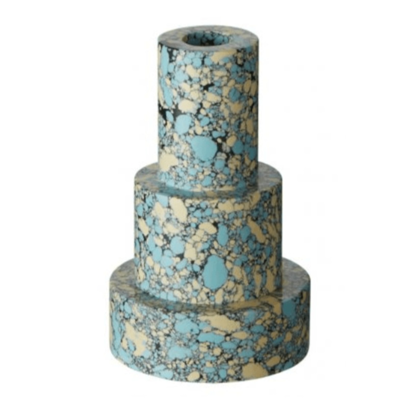 Swirl Stepped Candleholder