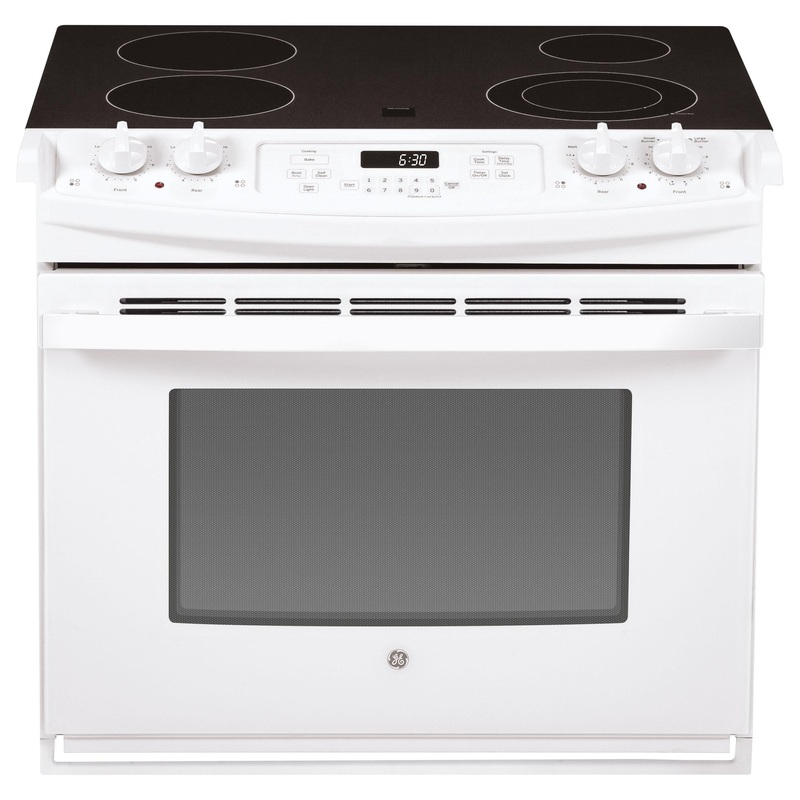 JD630DTWW GE 30″ Drop-In Electric Range