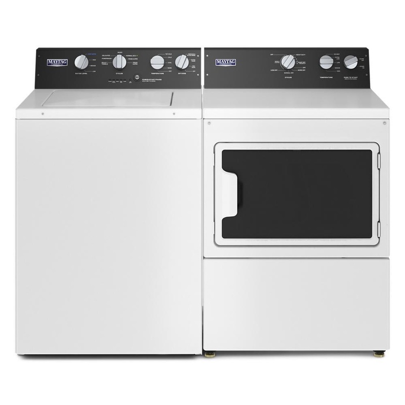 Maytag MEDP586KW Commercial-Grade Residential Dryer – 7.4 Cu. Ft.
