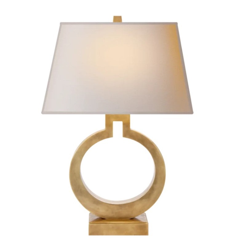 Visual Comfort Signature Ring Form Small Table Lamp