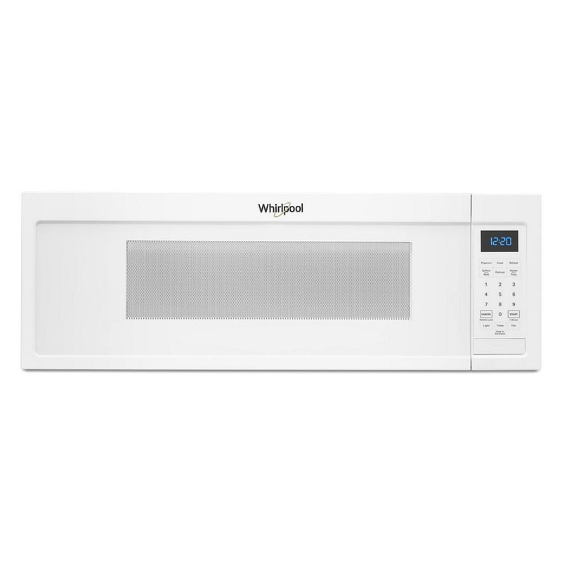 Whirlpool WML35011KW 1.1 Cu. Ft. Low Profile Microwave Hood Combination