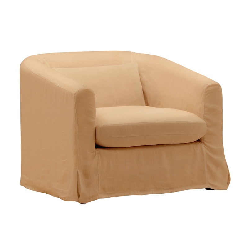 Cozy Creek Canvas Chair Cover – Wheat