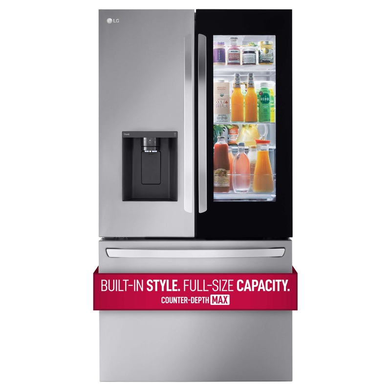 Lg 26 cu. ft. Smart InstaView Counter-Depth MAX French Door Refrigerator