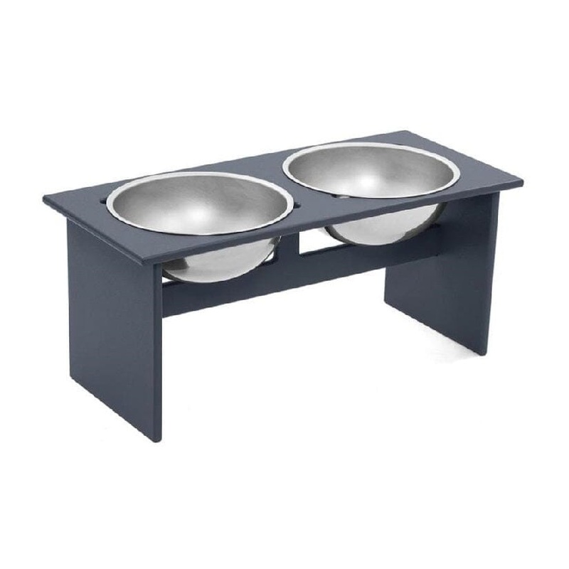 Minimalist Double Dog Bowl