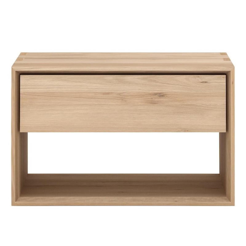 Oak Nordic Nightstand
