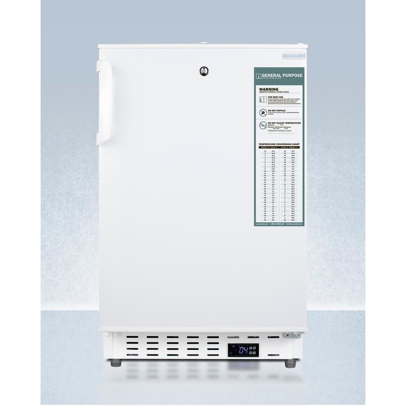 Summit ADA404REF 20″ Wide Built-in Healthcare All-refrigerator, ADA Compliant