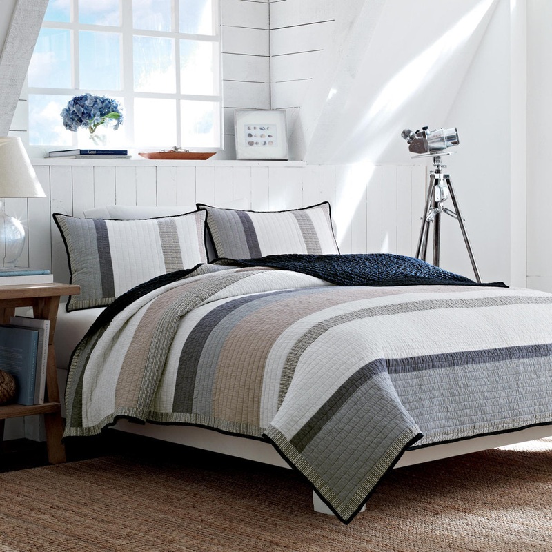 Tideway Quilted Standard Sham Nautica