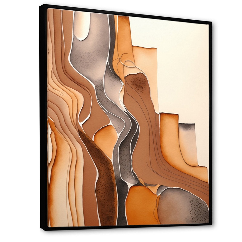 Wanderings in Canyon Ridge II – Print on Canvas Ivy Bronx Size: 30″ W x 40″ H Format: Gold Floater Framed Canvas