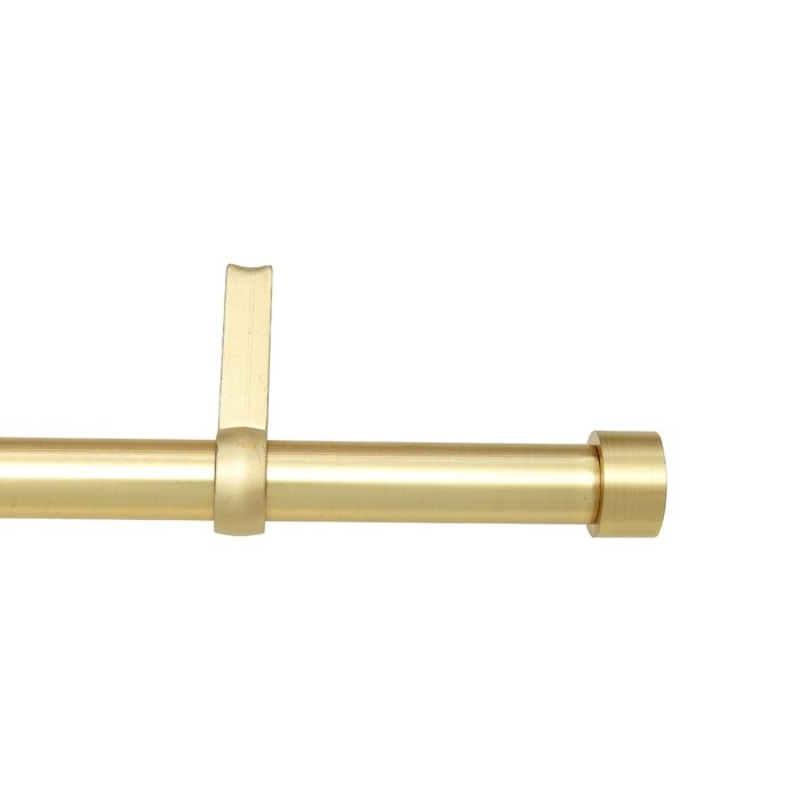 Adjustable Single Curtain Rod 120″-180″