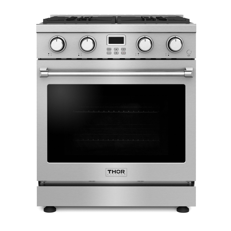 ARG30LP Thor Kitchen 30-inch Contemporary Professional Liquid Propane Range – Arg30lp