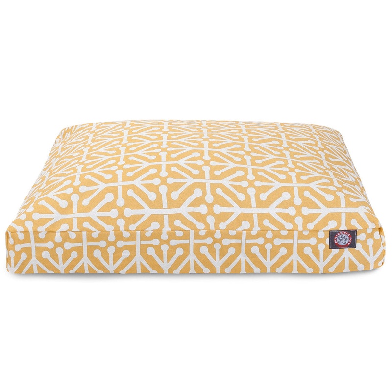 Aruba Pillow Majestic Pet Products Color: Citrus Size: Medium (29″ W x 36″ D x 4″ H);
