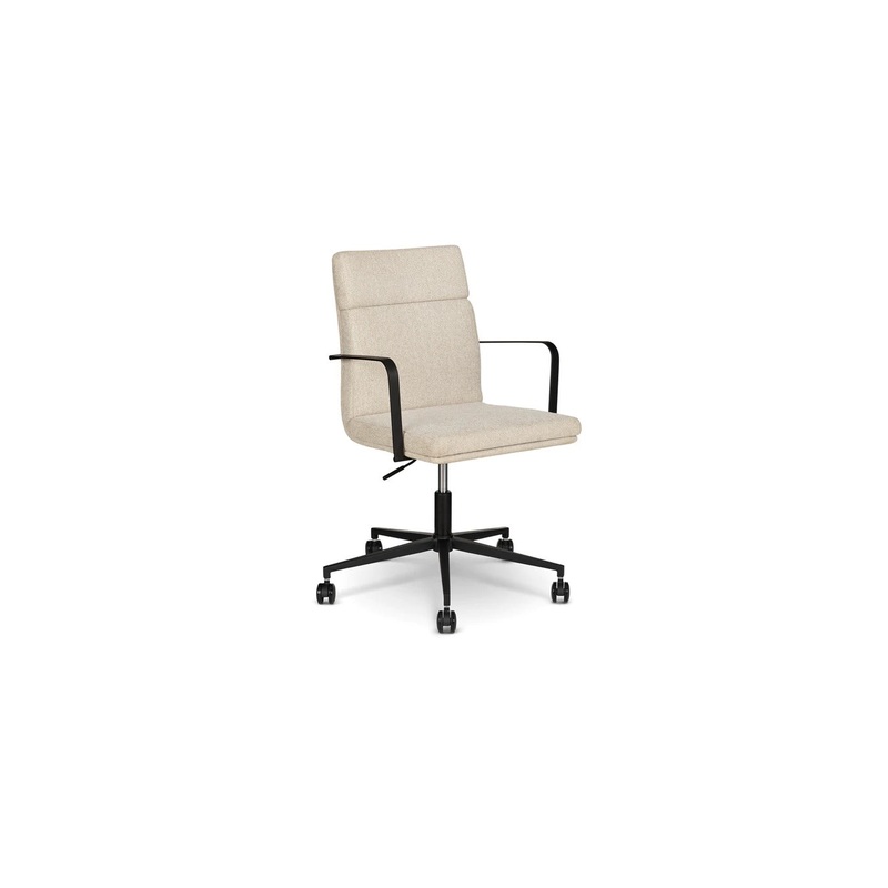 Gerven Cobblestone Ivory Office Chair