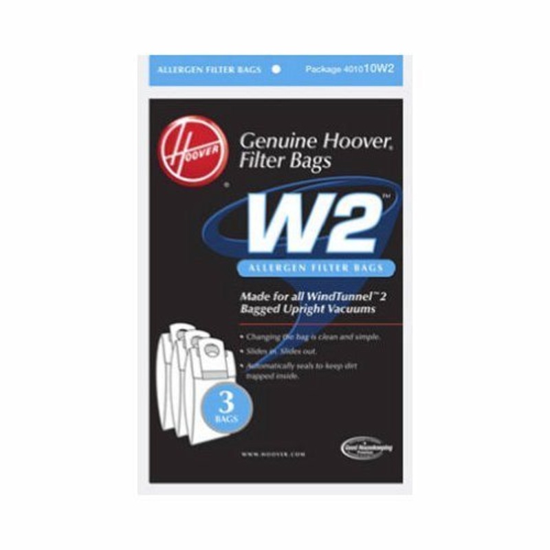 Hoover 401080W2 Type W/2 Windtunnel Vacuum Bags – 2 Pack