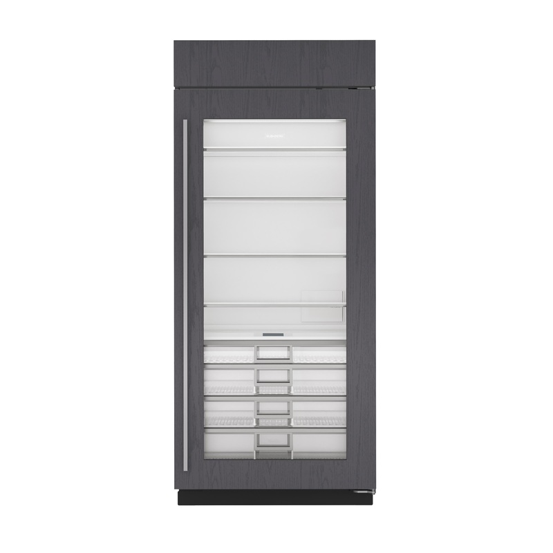 Sub-Zero CL3650RGOL 36″ Classic Refrigerator With Glass Door – Panel Ready