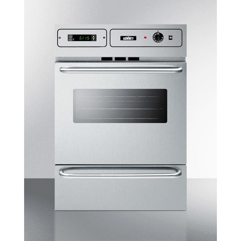 Summit TEM788BKW 24″ Wide Electric Wall Oven