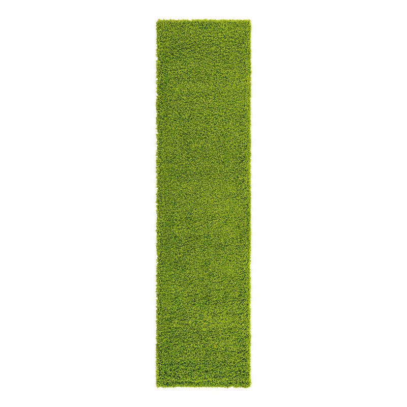 Torunn Grass Green Area Rug Ebern Designs Rug Size: Runner 2’7″ x 10′