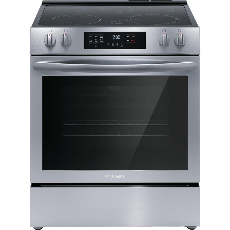 Frigidaire FCFE3083AS Frigidaire 30″ Front Control Electric Range