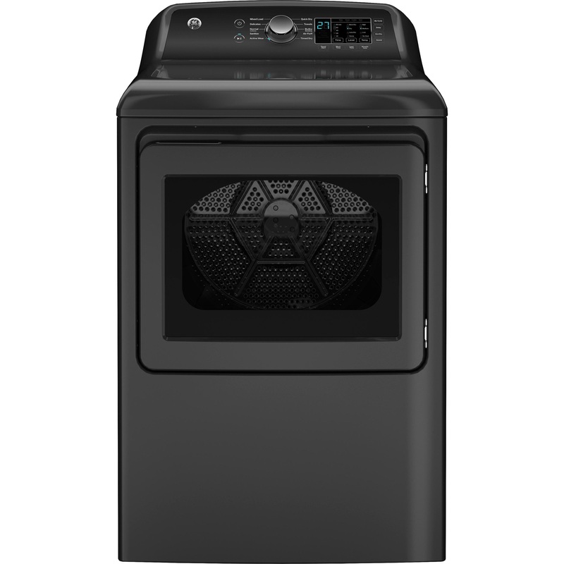 GTD58EBPVDG GE 7.4 cu. ft. Capacity Electric Dryer with Up To 120 ft. Venting and Sensor Dry