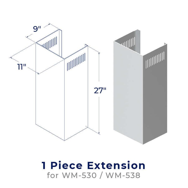 Hauslane CHE001 Chimney Extension – Che001 (Wm-530 / Wm-538)